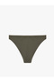 High Waist Bikini Bottom with Metal Accessories - 2