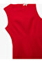 Round Neck A-Line Sleeveless Mini Dress - 5