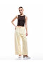 High Waist Wide Leg Trousers with Pocket Detail
