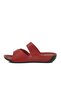Red Women's Slippers Bento 16.058 Z - 2