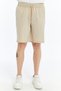 Men's Parachute Fabric Woven Casual Sports Bermuda Shorts with Zipper and Back Pocket - 4