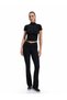 Stand Collar Zipper Short Sleeve Sports T-Shirt - 2