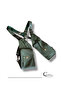 Handmade Genuine Leather Body Bag Holster (Green) - 2