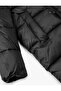 Zippered Hooded Puffer Jacket - 6