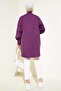 Women Sleeve Ribbed Tunic Shirt - 3