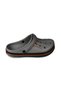 Yazkiş Men's Gray Doctor Nurse Cook Closed Front Perforated Back Slip-On Slippers Sandals - 2