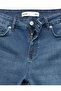 Normal Waist Pocket Detailed Cotton Slim Fit Jean Shorts - 7