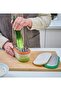 Plastic Storage Covered Grater Ikea Stainless Steel Kitchen Grater with 2 Different Sizes - 4