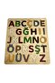 Dinosaur Alphabet Puzzle, Turkish Alphabet, Wooden Find-And-Insert Puzzle, Colorful Educational Puzzle, Letter Learning - 4