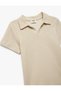 Polo Neck Short Sleeve T-Shirt - 3