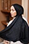 شال فاخر 40003-02 أسود - 3