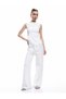 Cotton Wrinkle Comfortable Fit High Waist Lace-Up Wide Leg Pants