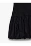 U Neck Slim Fit Sleeveless Mini Balloon Dress - 6