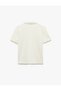 Turn-Down Collar Regular Fit Terry Fabric Cotton Short Sleeve Shirt - 4