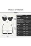 Karizma Unisex Sunglasses Metal Hinged Red Detailed Unisex Glasses - 6