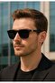 Karizma Unisex Sunglasses Metal Hinged Red Detailed Unisex Glasses