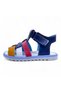 Orthopedic Men's First Step Baby and Children's Sandals Convertible S. Gcmcbr2415 Navy Blue Red Yellow - 7