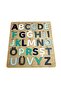Ocean Alphabet Puzzle, Turkish Alphabet, Wooden Find-And-Insert Puzzle, Colorful Educational Puzzle, Letter Learning - 5