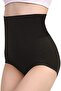 Women's Seamless High Waist Tummy Control Panty,Free Size (Black/Pink) - 2