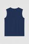Men's Crew Neck Printed Sleeveless T-Shirt - 2