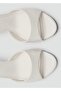 Kitten Heel Strap Sandals - 4