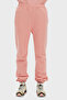 Logo Regular Fit Elastic Waistband Pockets 100% Cotton Pants Pants Lb22Fw - 2