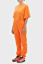 Logo Regular Fit Elastic Waistband Pockets 100% Cotton Pants Pants Lb22Fw - 3