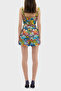 Floral Pattern High Waist Relaxed Fit Short Short Lb23Sshoefuso - 4