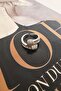 Women's Vip Series Baguette Zircon Stone Numberless Adjustable Ring - 2