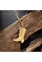 Vintage Stainless Steel Cowboy Boot Necklace - 3