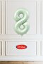 8 Year Old Green Number Balloon 16 Inch 40cm