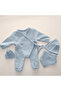 Blue Muslin Hospital Outlet Set of 4, Newborn Set