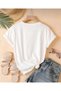Oversize Daisy Blooum Printed Relaxed Cut T-Shirt Trend - 2
