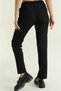 Women's Elastic Waist Patched Polyviscon Trousers - 4