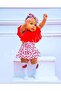 Watermelon Slopet Bandana and Felt Socks Set