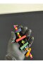 Premium Bird Play Set, Budgie, Cockatiel Toys, 6 Piece Handmade Toy Set - 6