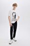 Boys' Crew Neck Ataturk Printed Short Sleeve T-Shirt B6938A825Sm - 5