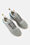 Women Brand Logo Lace Up Training Shoes, Grey - 4