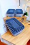 West Home Luxury 15 Pieces Food Storage Box Rectangular Food Container That Can Be Used in Dipfrized and Microwave - 5