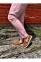 Bianca Pendant Lamp Gold Accessory Tan Suede Women's Loafer - 4