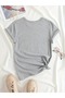 Women's Dice Card Printed Crew Neck T-Shirt Oversize Casual Boyfirend - 4