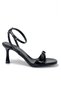 Kindep London&London 25Y.115 Heeled Women's Sandals Black