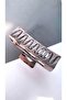 Women's Rectangular Leopard Pattern Latch Buckle - 6