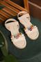 Vica Bead Detailed Women's Sandals - 3