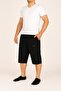 Men's Cotton Raw Cloth Capri – High Waist, Elastic Waist, Comfortable Fit Summer Capri - 4