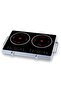 Double Infrared Electric Stove Dual Burner Cooktop with 8 Power Levels & Touch Control