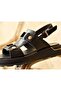 25440007Y Women's Genuine Leather Thick Sole Daily Sandals - 6