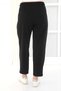 Relaxed Women's Comfortable Waist Elastic Pants - 3