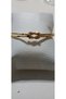 Nurtaki Love Knot Gold Color Plated Steel Bracelet - 3