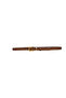 100% Genuine Leather Gold Color Suit Bridge Brown Women's Belt 2cm Fits the Whole Outfit_Byk-Gold - 7